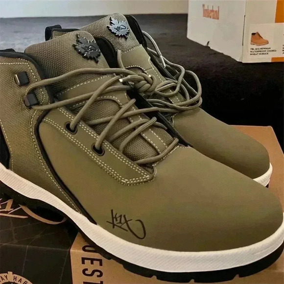 K1X Other - K1X Playhard High Top Sneakers Green Unisex Size 10.5 Athletic Shoes wore once